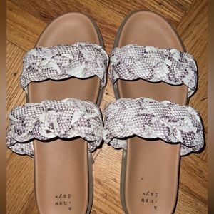 Like new Target Sandals Size 10